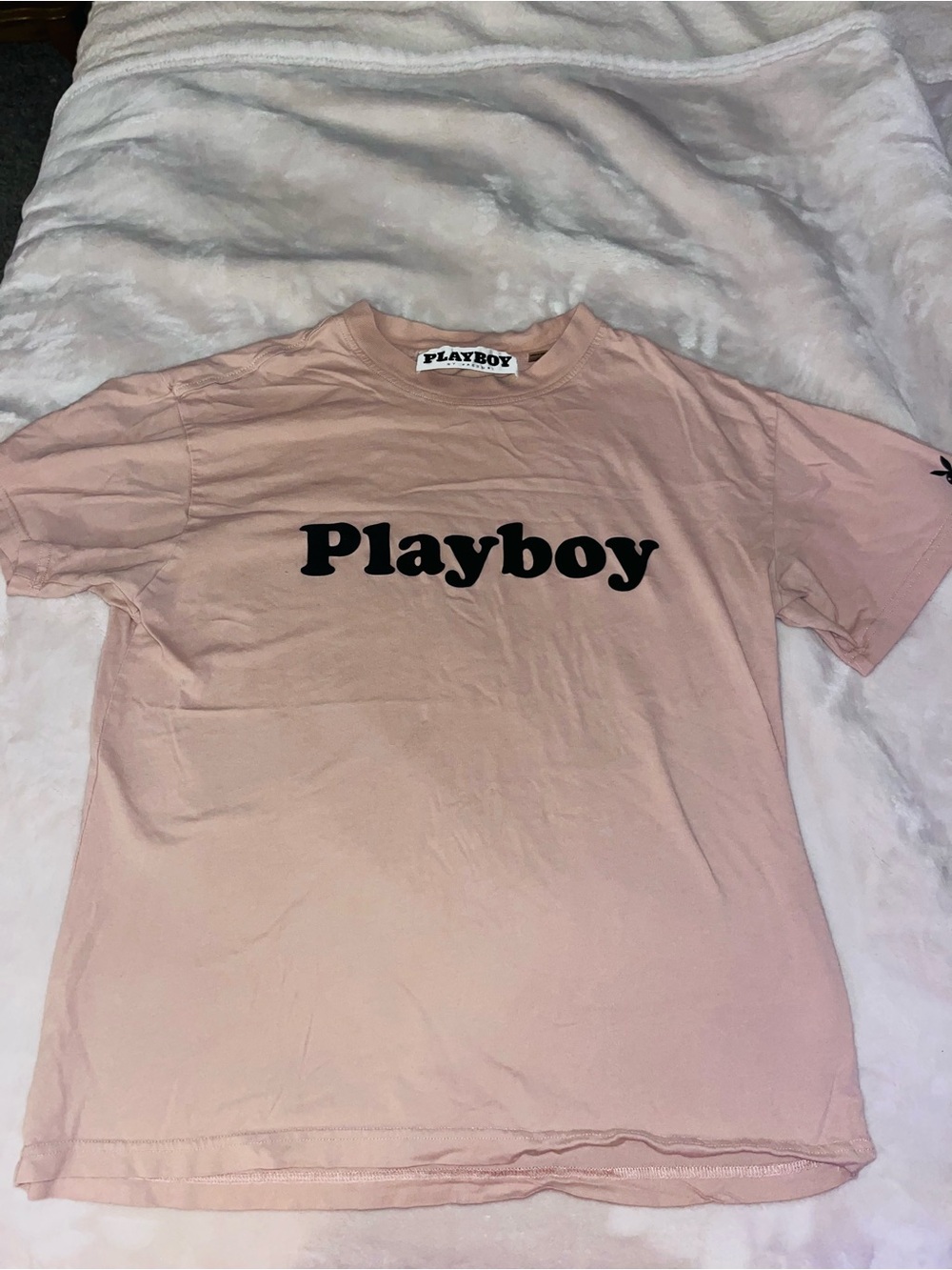 Playboy Pink Logo Tee